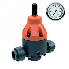 DRUCKHALTEVENTILE: Druckhalteventile 
aus PVC U, PP, PVDF 
und Edelstahl